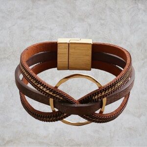 NEW! BOHO Buckle Wrap Bracelet!